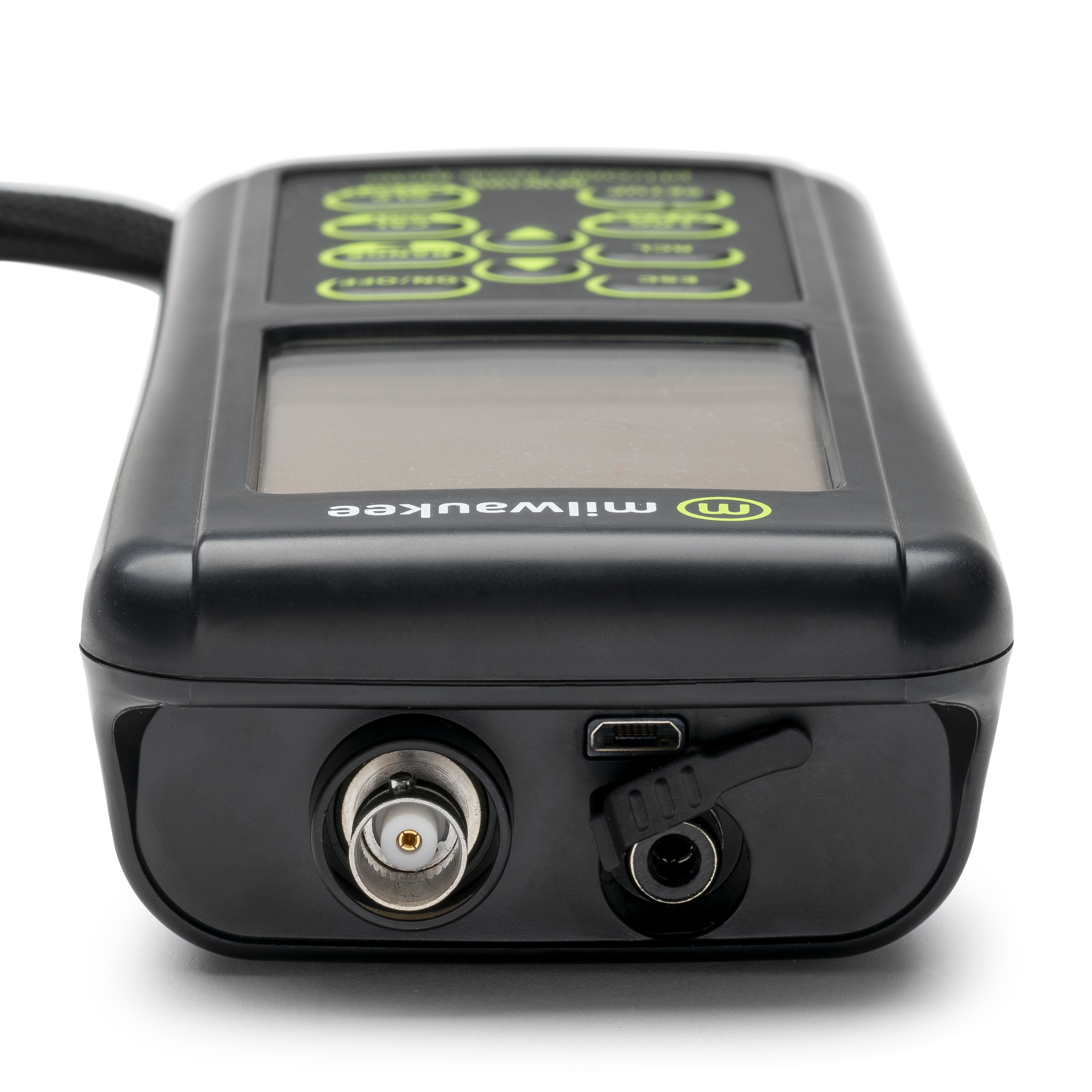 Milwaukee MW106 MAX offene USB-Buchse für Sensoranschluss ersichtlich
