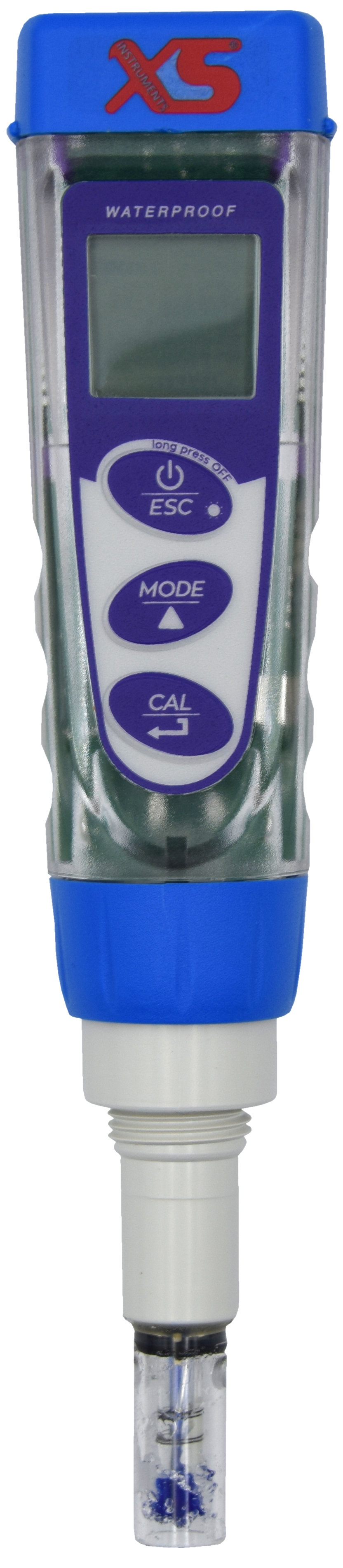 PC5 Tester, hell und dunkel blaues Gerät