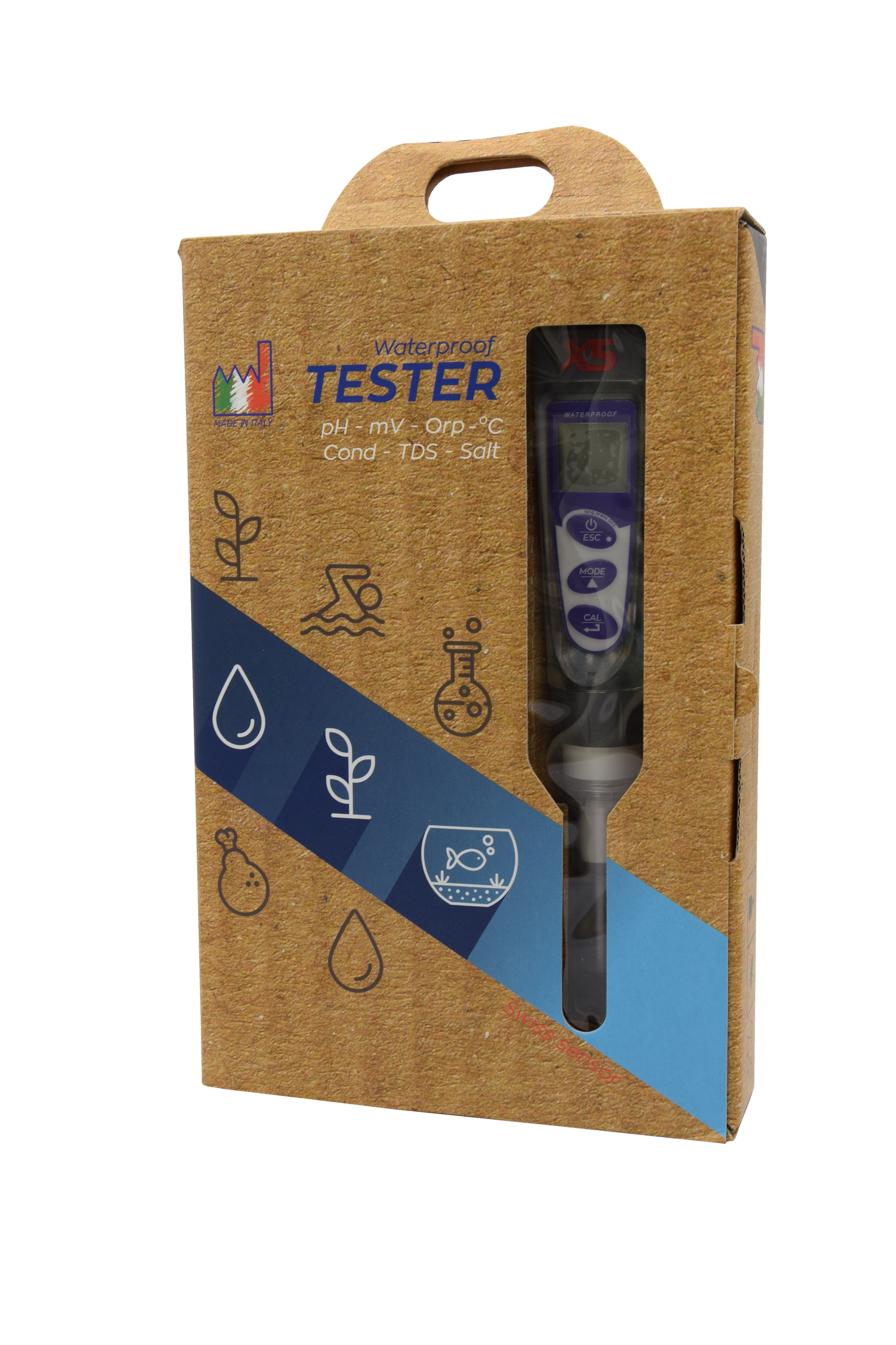 ganze original Verpackung  für XS COND 5 Tester Kit