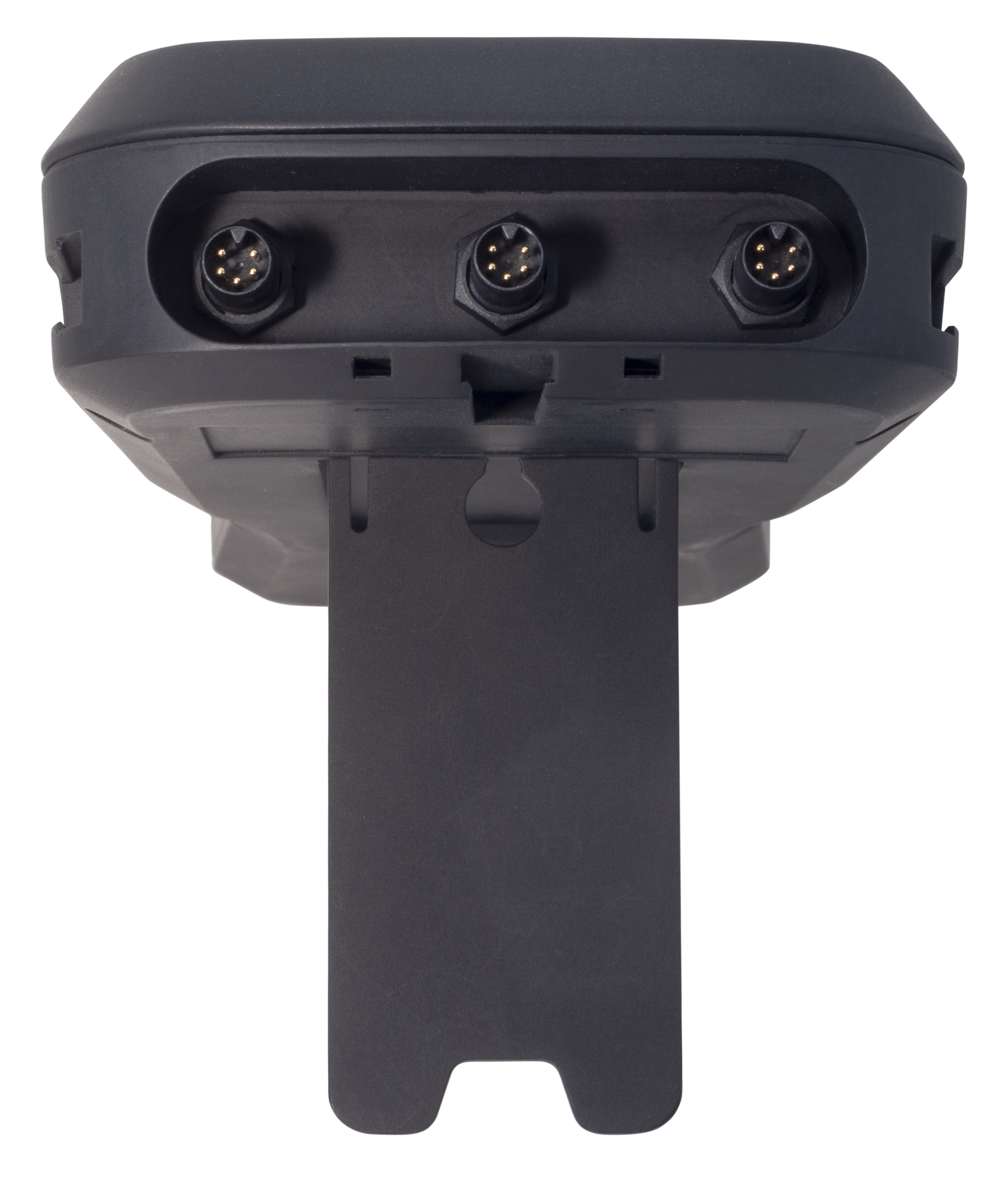 Horiba LAQUA WQ330-K Handmessgerät, Detailaufnahme der oberen Anschlüsse, digitale Sensoraufnahmen