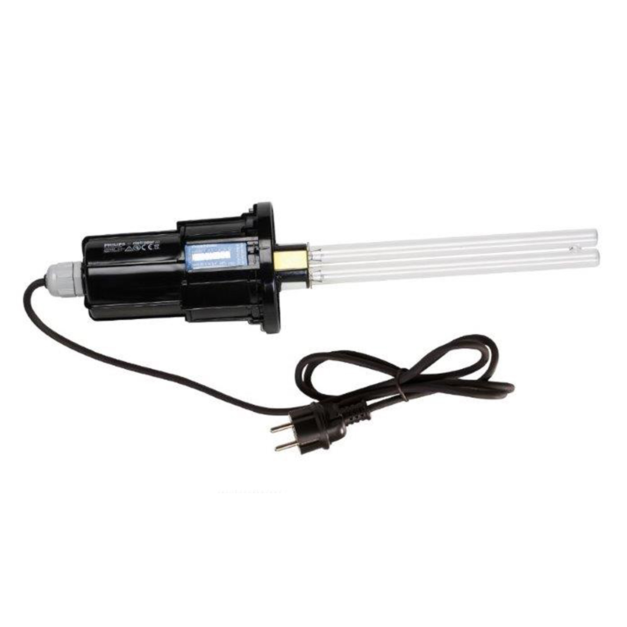 CINTROPUR UV lamp 40W CINTROPUR UV-Lampe 40W, seitliche Ansicht, Glasröhre mit Anschlusskabel, Wasserdesinfektion