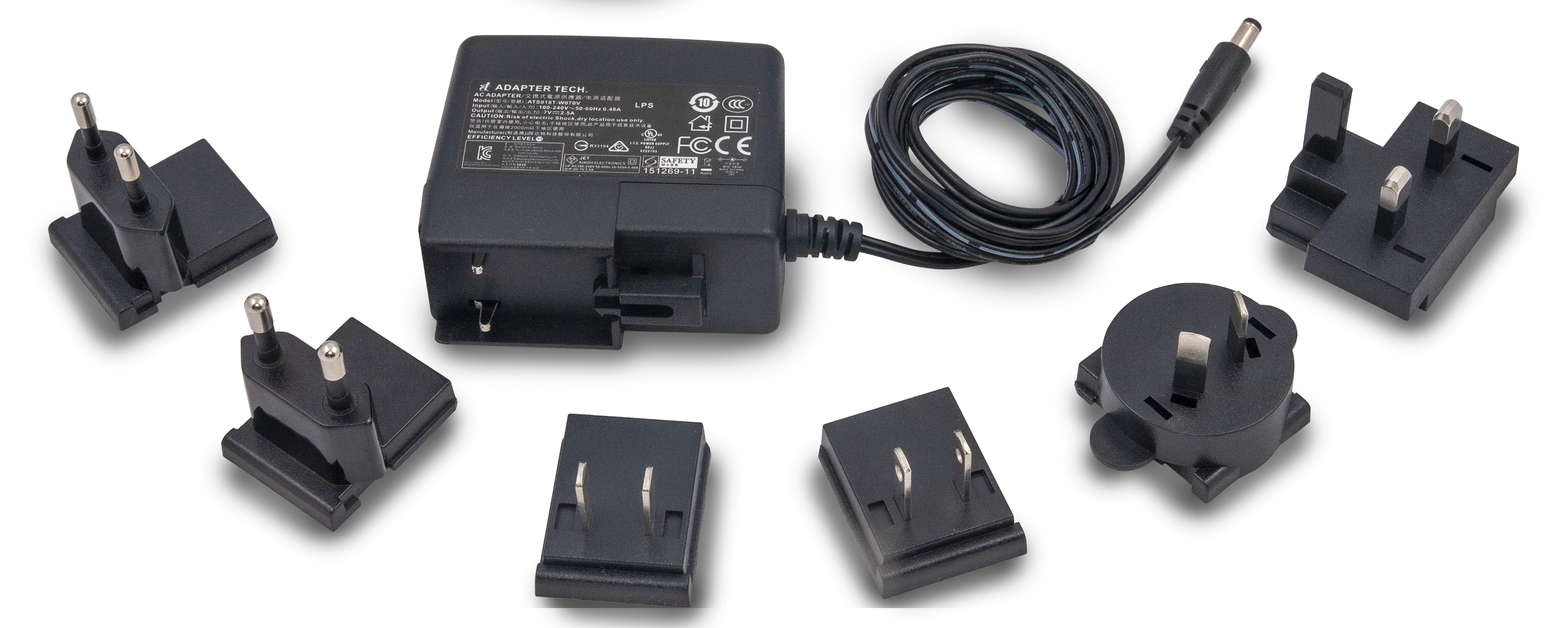 Netzteil für Horiba Messgeräte inkl. sechs internationaler Adapterstecker