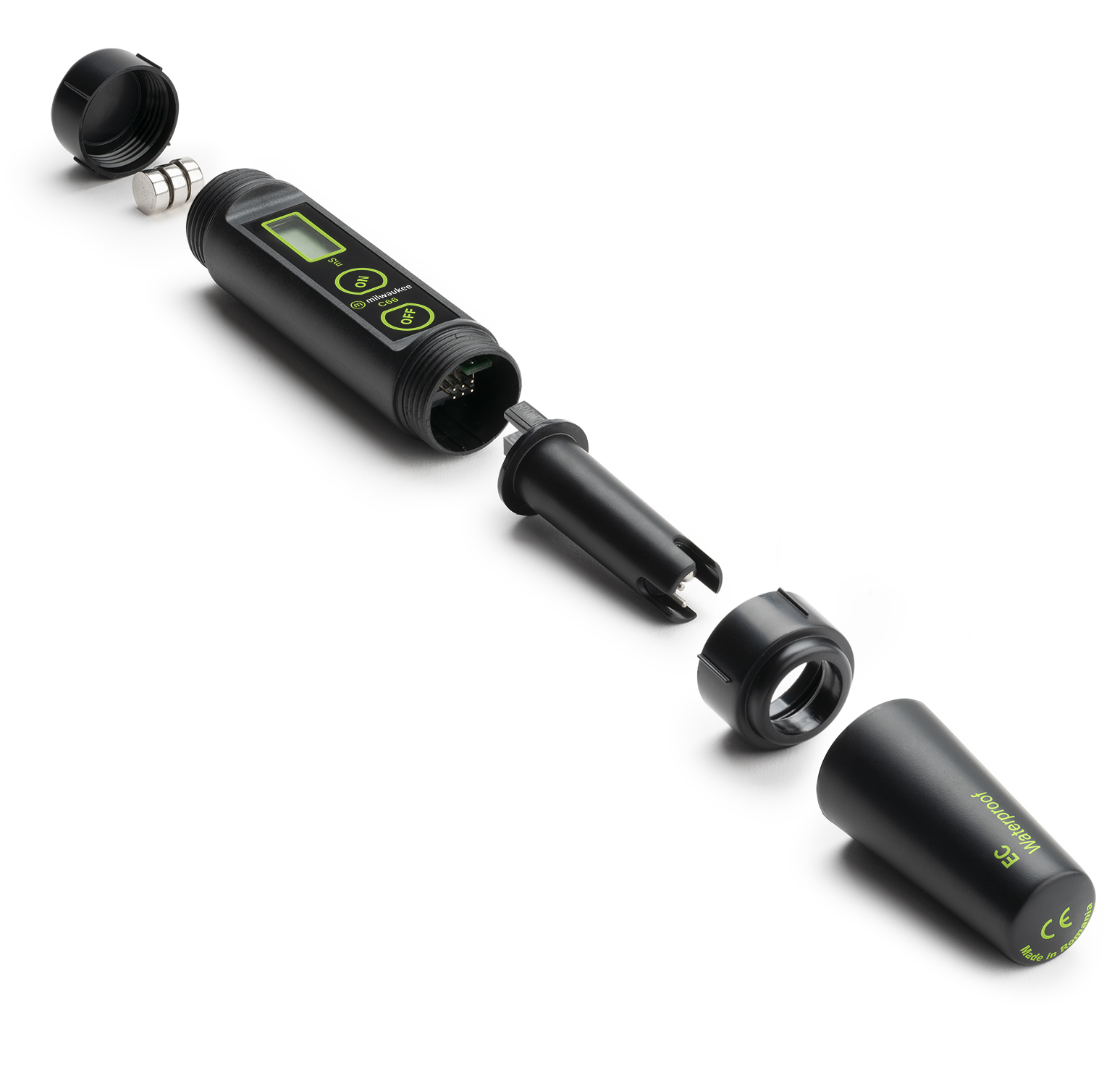 C66 wasserfestes Leitfähigkeit Messgerät explodierte Sicht