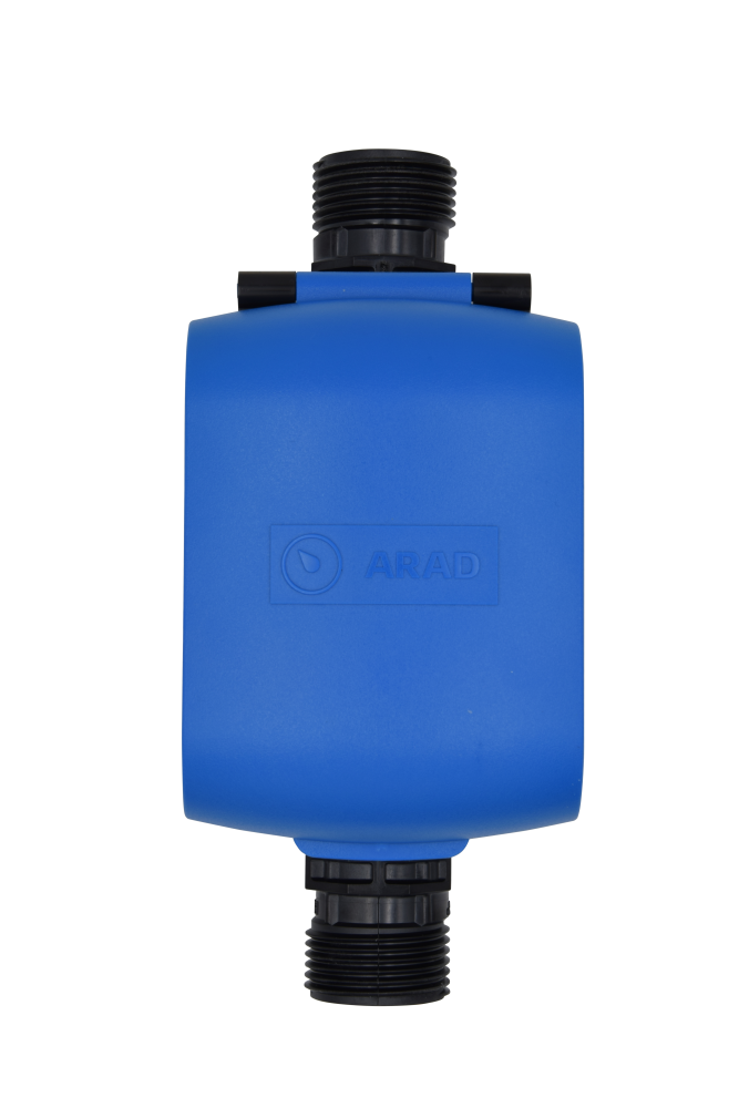 ARAD Sonata Wasserzähler Detailansicht der Pulsausgänge