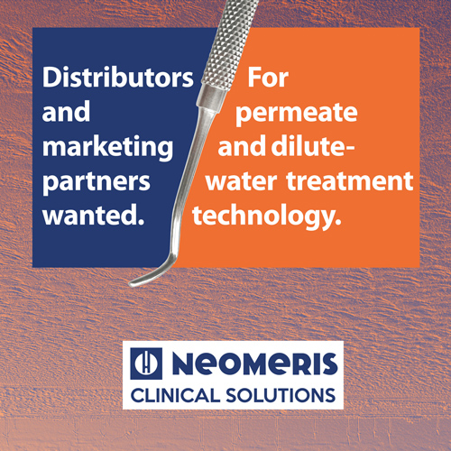 Sales and marketing partners sought for permeate and dilute water treatment technology