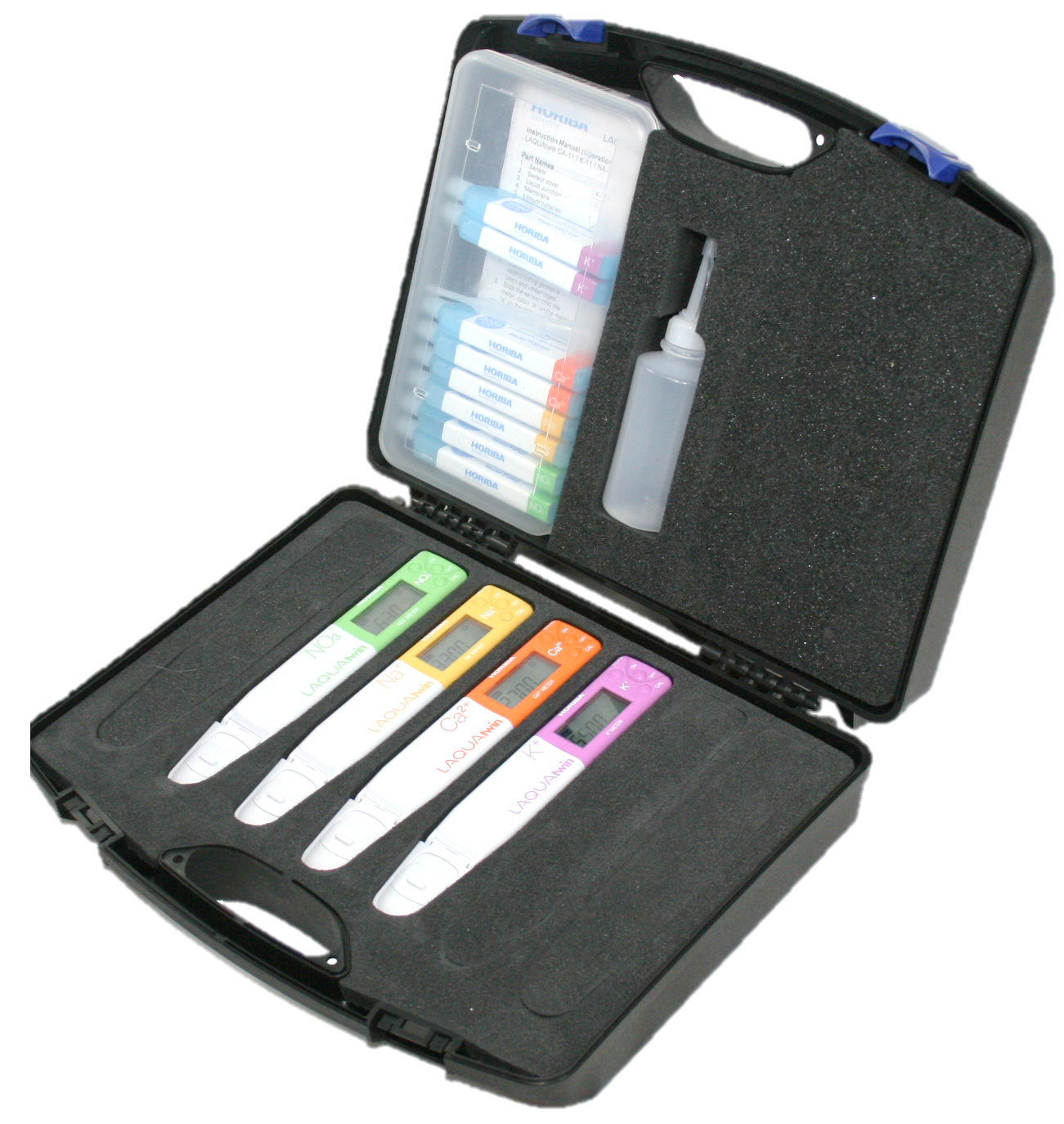 Horiba 4M LAQUAtwin Kit with Sodium, Potassium, Nitrate and Calcium Ion Tester Horiba 4M LAQUAtwin Kit with Sodium, Potassium, Nitrate and Calcium Ion Tester