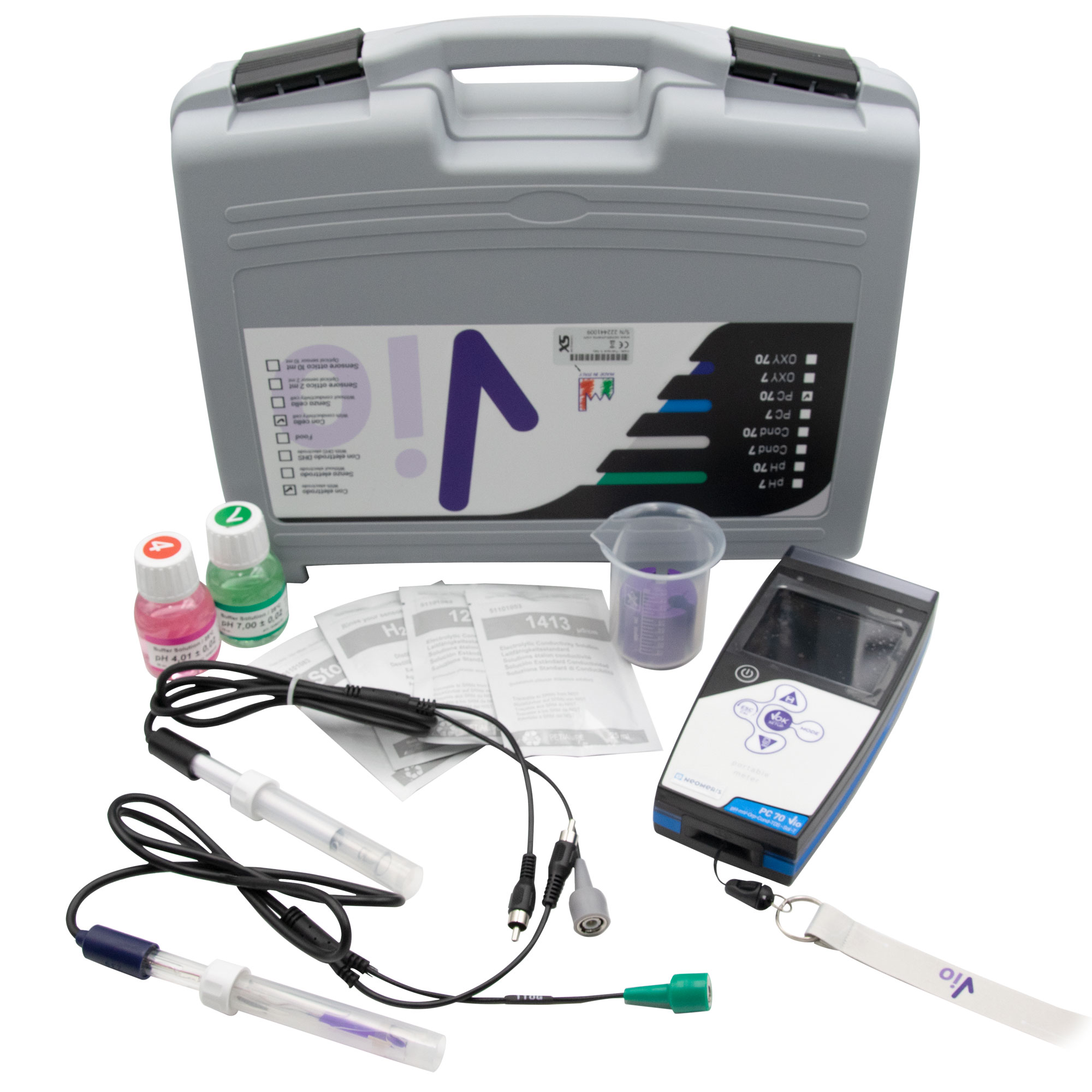 Visible contents of the analysis case, with the closed folder in the background.